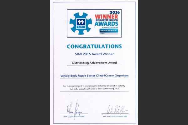 SIMI Achievement Award 2016