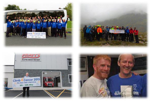 Climb for Cancer 2015